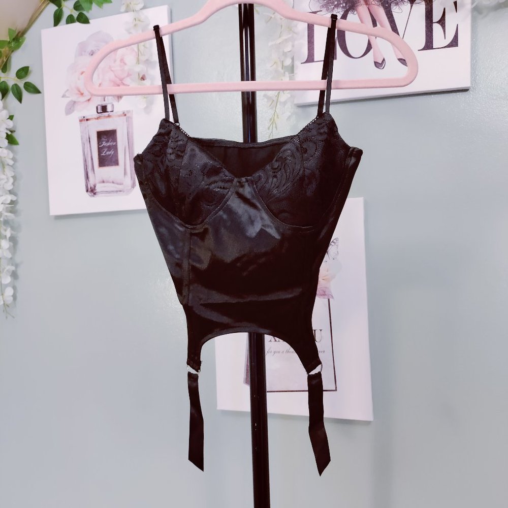 Lace Insert Stirrup Detail Camisole